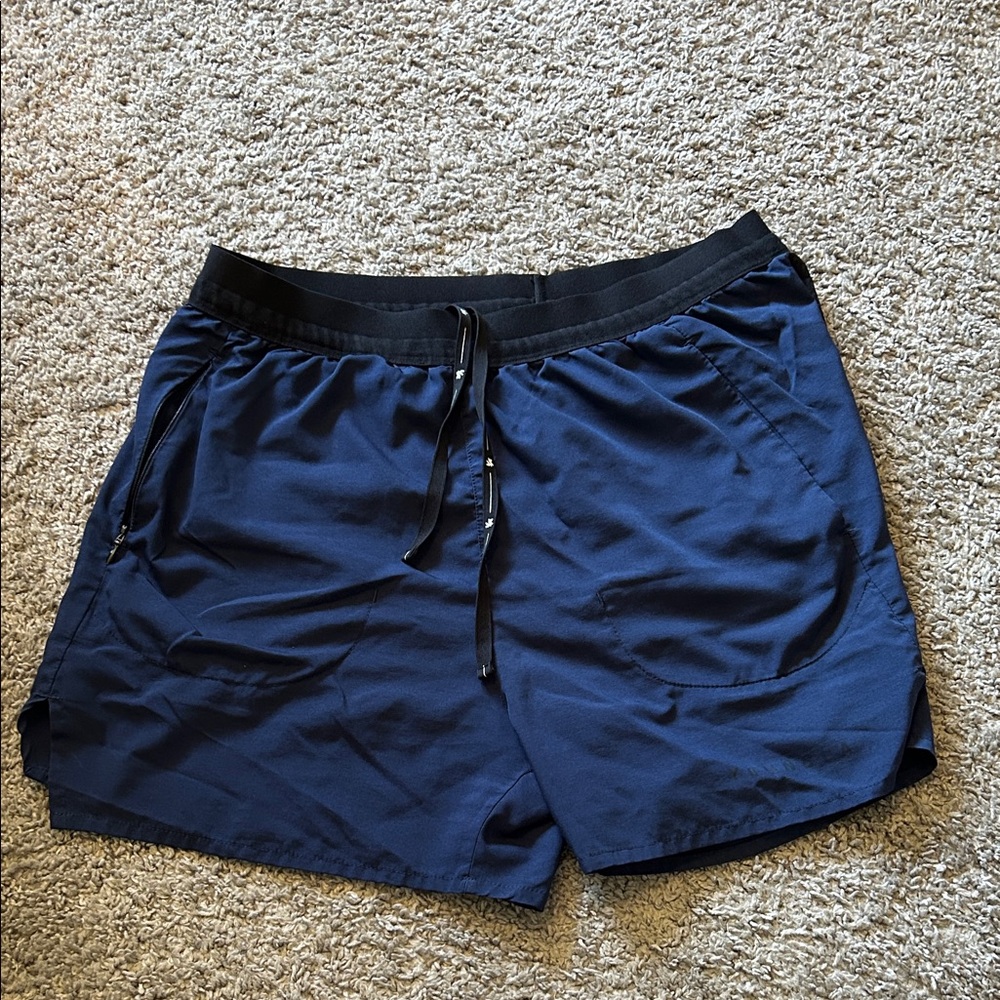 Men's Blue YounLa Athletic Shorts